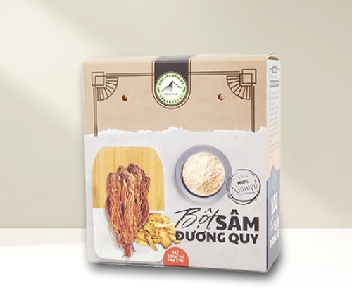 Hộp Giấy - Bột Sâm Đương Quy