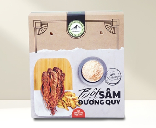 Hộp Giấy - Bột Sâm Đương Quy