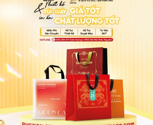 In Ấn Thiết Kế Túi Giấy