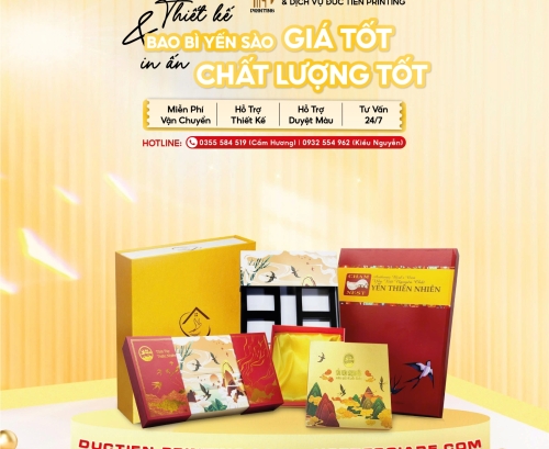 Thiết Kế In Ấn Họp Yến Sào