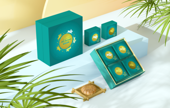 Hộp Bánh Trung Thu - Họa Tiết Con Thỏ
