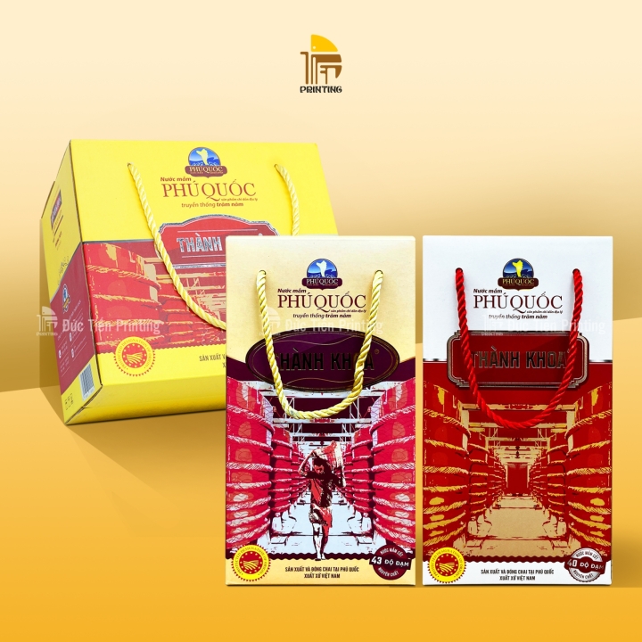 Hộp Giấy Carton - Nước Mắm Phú Quốc